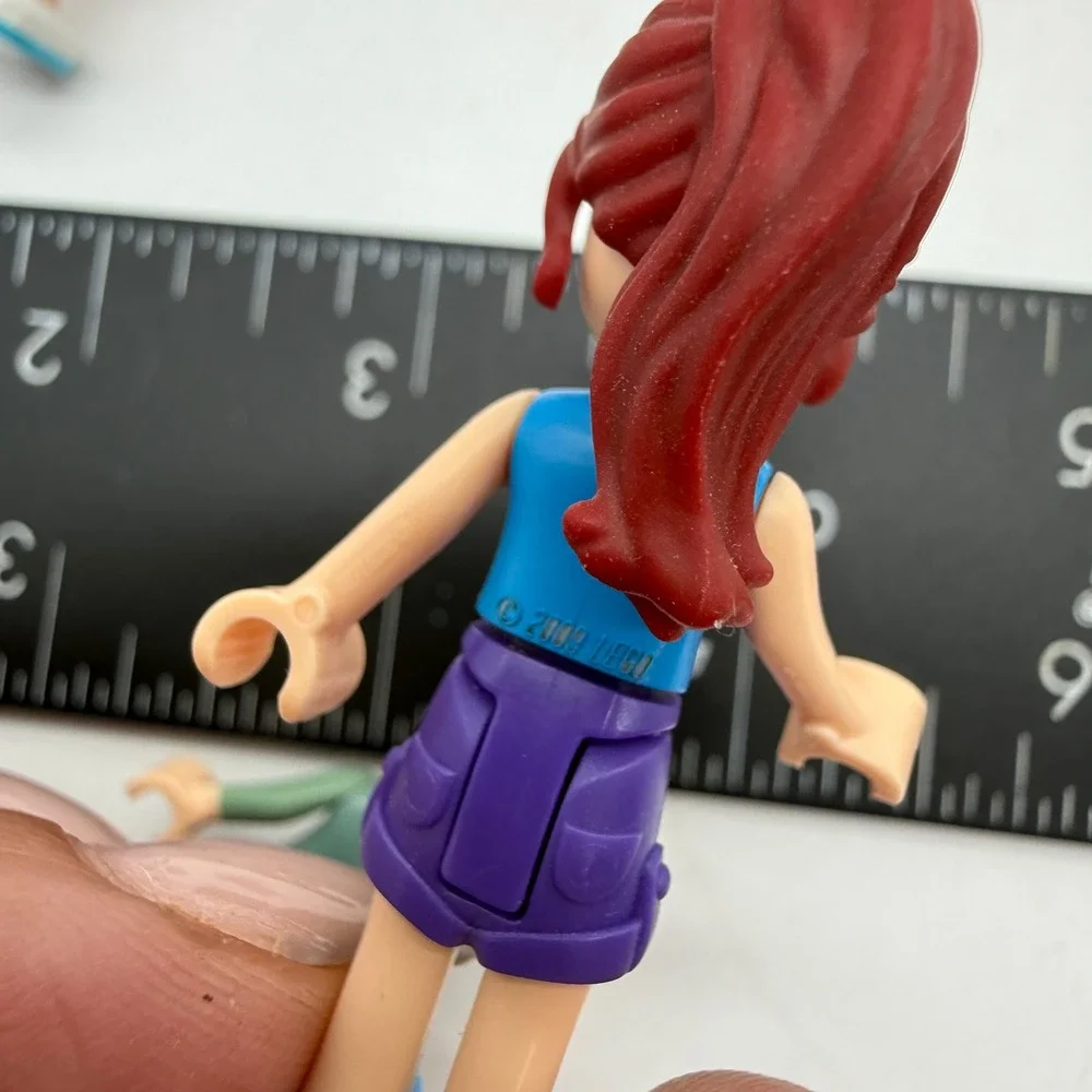 LEGO Friends Mini Doll Figure Lot of 5 Heartlake City Characters with Sun Hat